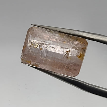 6.20ct ETW Earth-Mined Pink Tourmaline – Octagonal Cut, Unheated