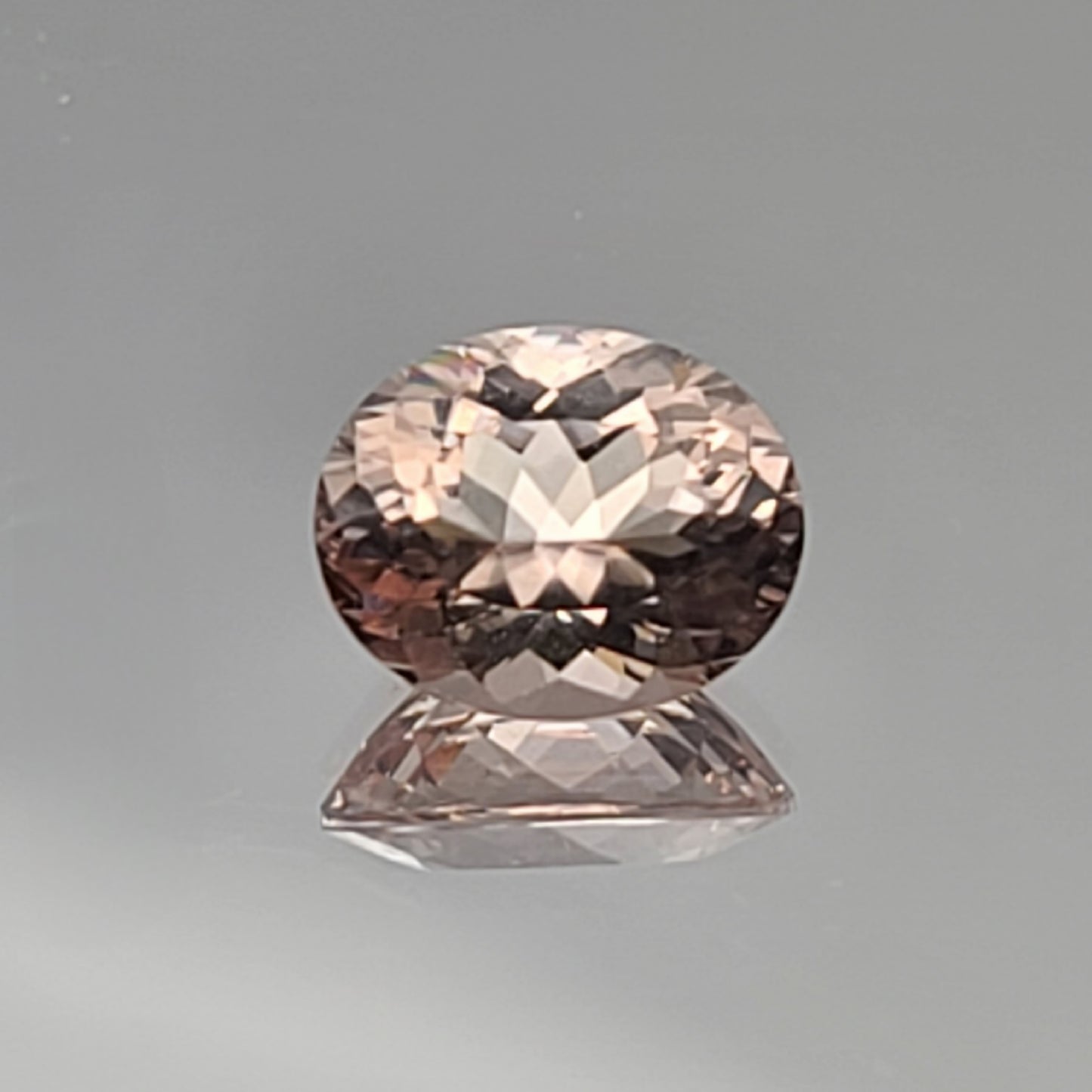 2.84ct ETW Earth-Mined Morganite – Oval Cut