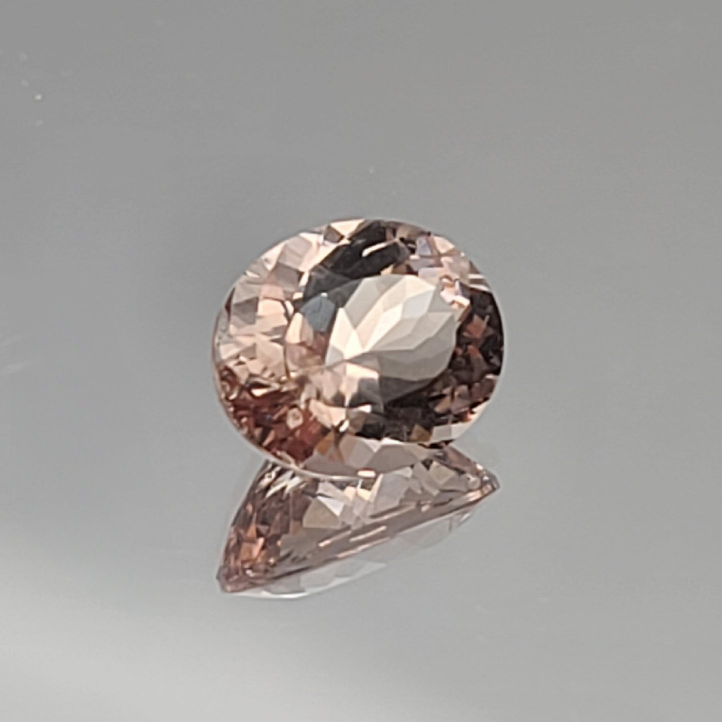 2.84ct ETW Earth-Mined Morganite – Oval Cut