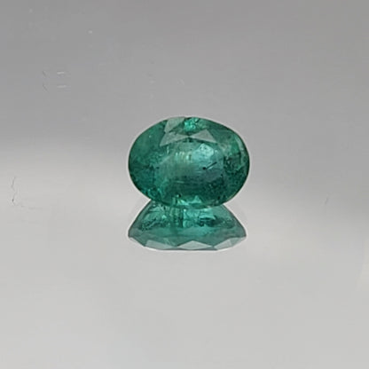 1.31ct ETW Earth-Mined Zambian Emerald – Oval Cut