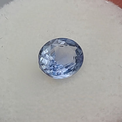 1.18ct ETW Earth-Mined Ceylon Blue Sapphire – Oval Cut, Unheated