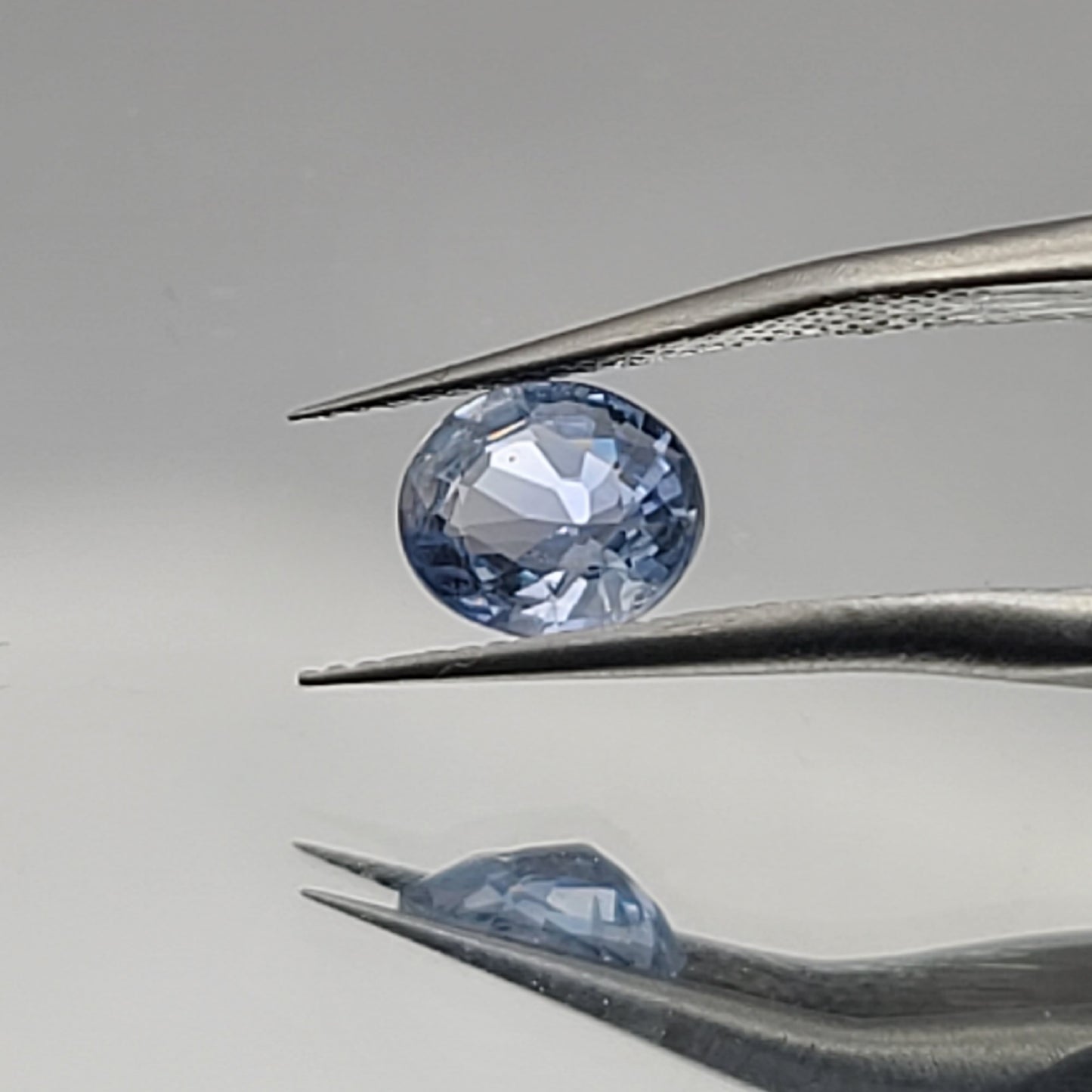 1.18ct ETW Earth-Mined Ceylon Blue Sapphire – Oval Cut, Unheated