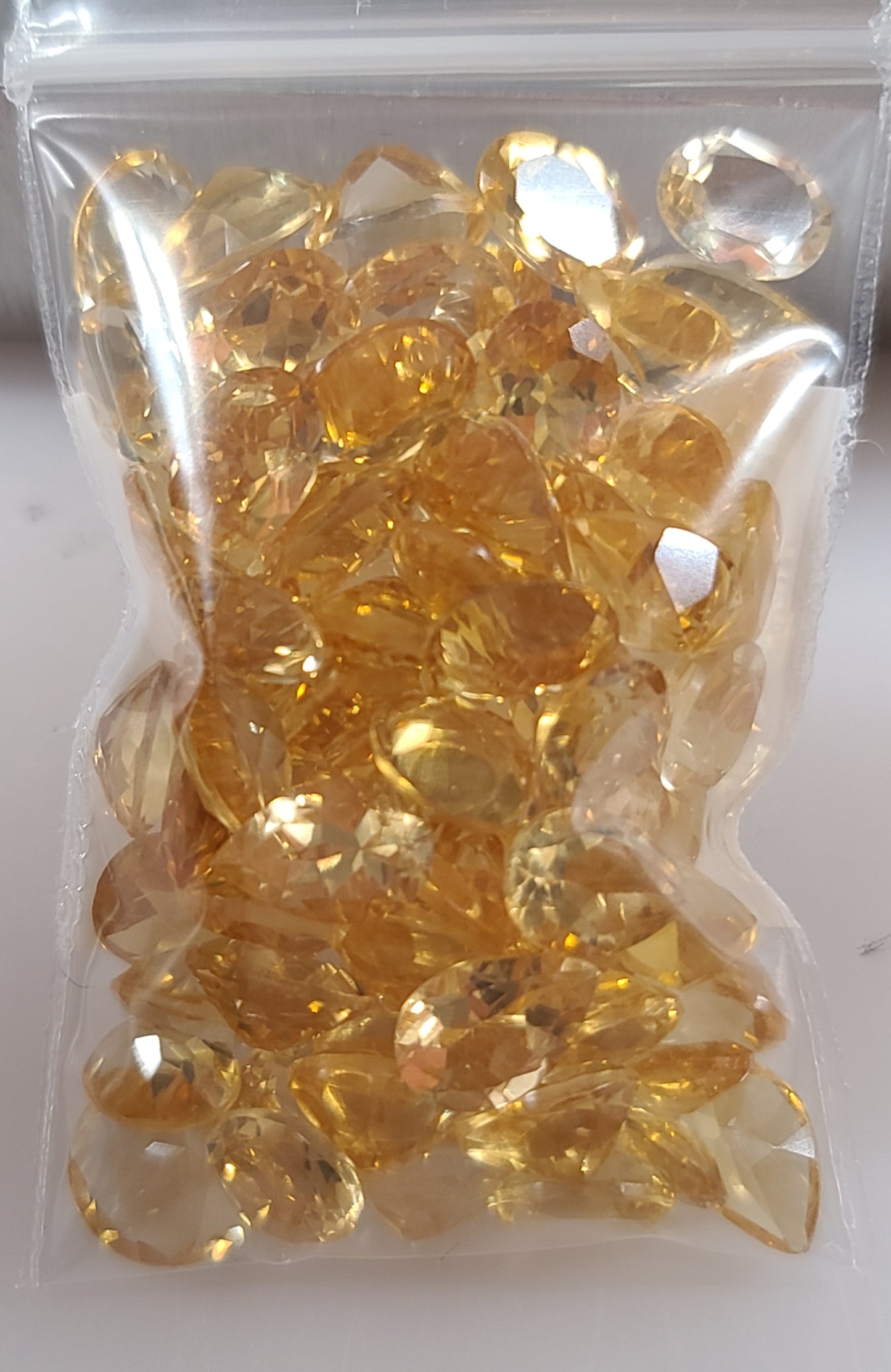 100ct Lot of Earth Mined Citrine Gemstones - B Grade