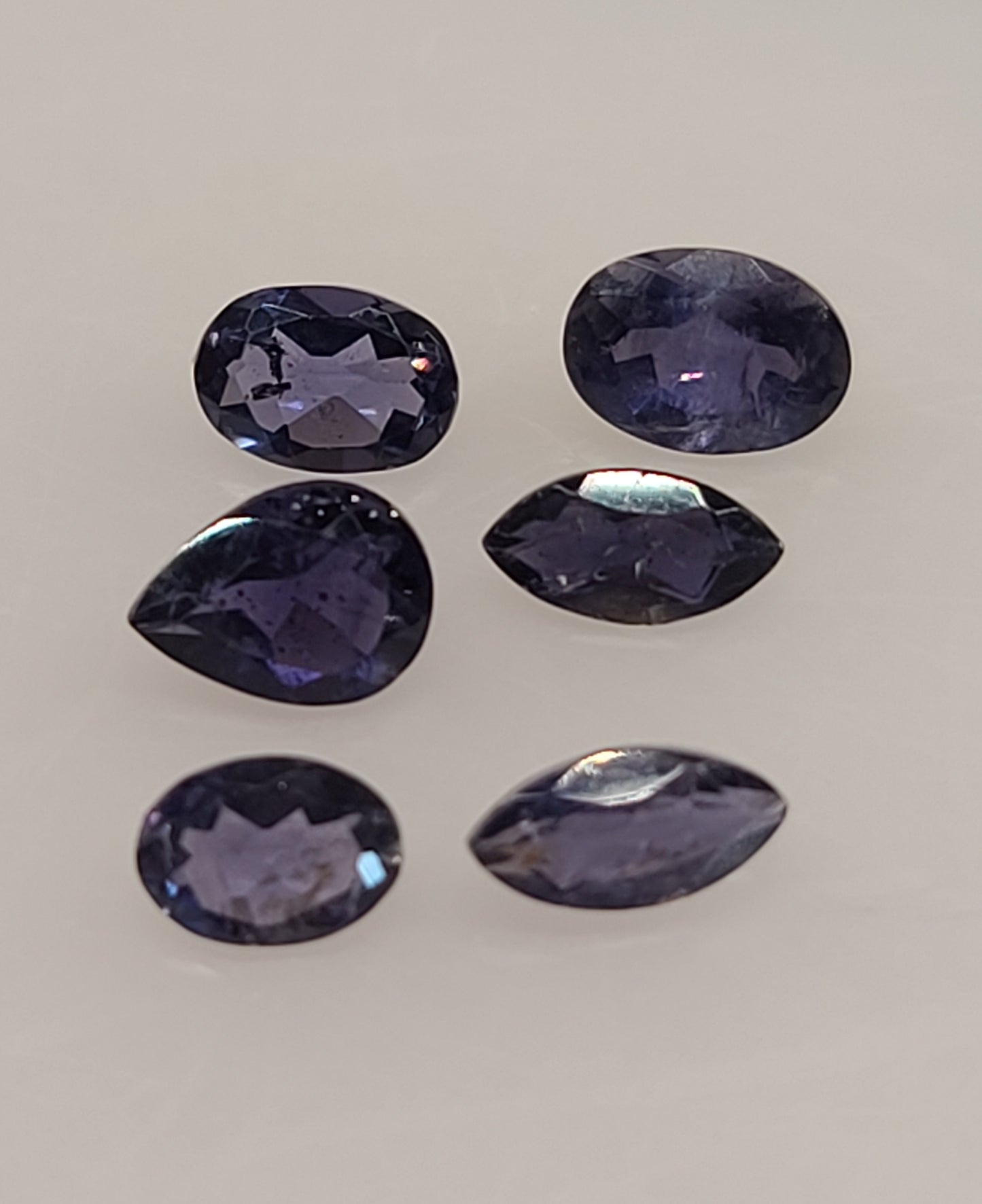 50ct Lot of Earth Mined Iolite Gemstones