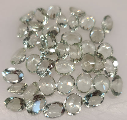 100ct Lot of Earth Mined Prasiolite Gemstones