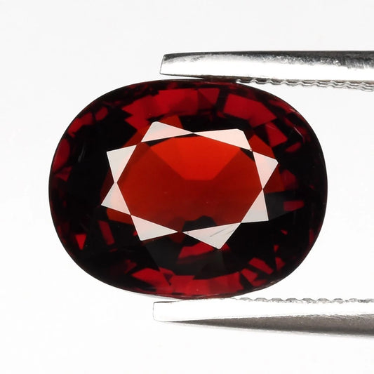 3.01ct ETW Pyrope-Almandine Garnet Gemstone – Oval Cut