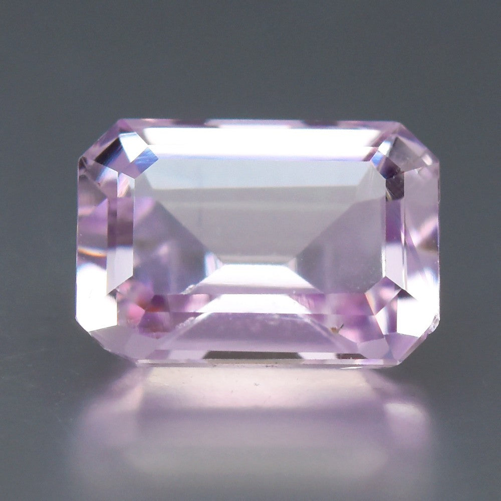 3.03ct ETW Earth-Mined Lavender Tint Pink Kunzite – Octagon Cut