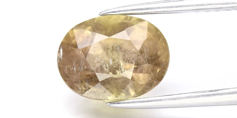 3.22ct ETW Natural Color Change Sapphire Gemstone – Oval Cut