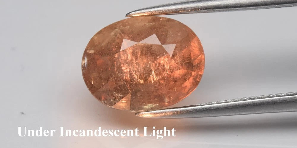 3.22ct ETW Natural Color Change Sapphire Gemstone – Oval Cut