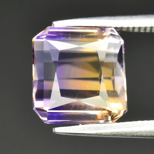 3.26ct ETW Earth-Mined Yellow & Purple Ametrine – Octagon Cut, Untreated