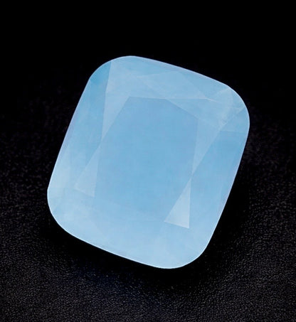 3.82ct ETW Earth-Mined Silky Aquamarine – Octagon Cut