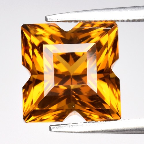 3.95ct ETW Earth-Mined Yellow Citrine – Fancy Cut