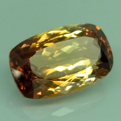 9.96ct ETW Apricot Peach Topaz Gemstone - Elongated Cushion Cut