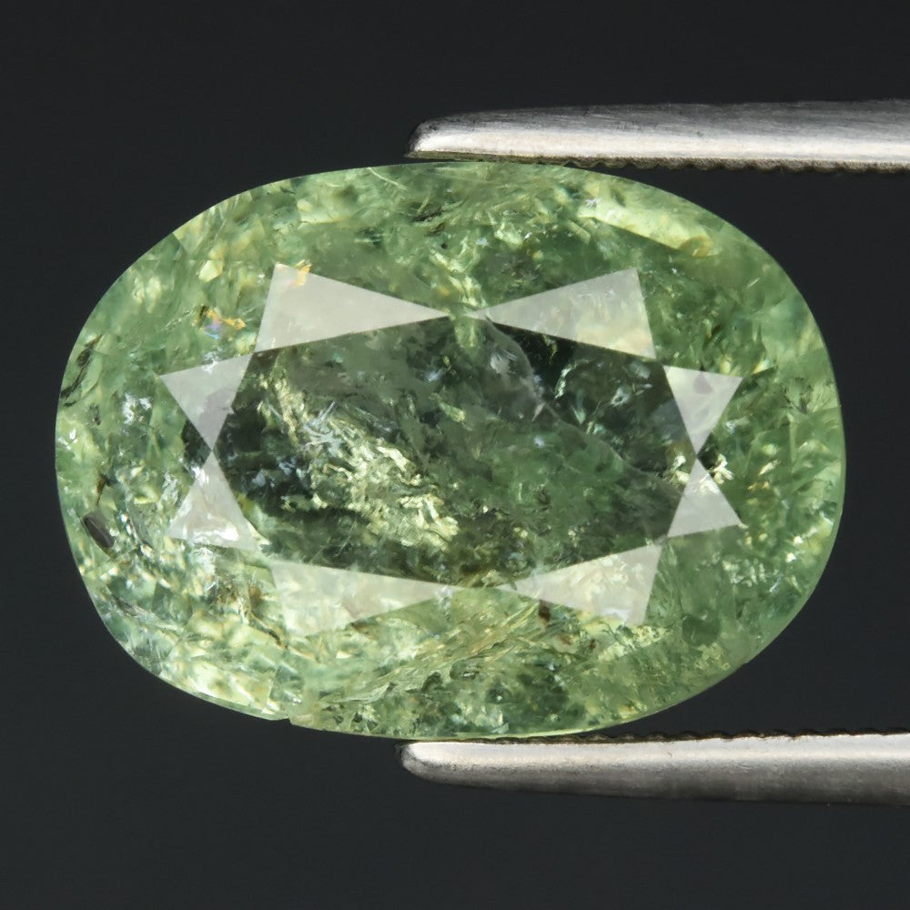 4.94ct ETW Green Tourmaline - Oval Cut - DISCOUNTED