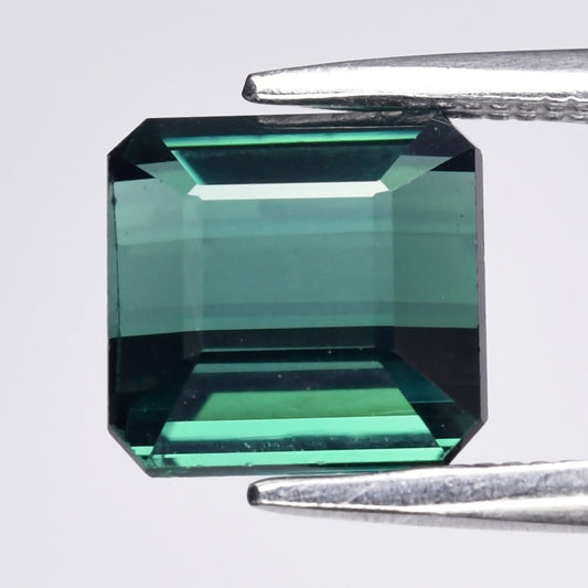 1.93ct ETW Earth-Mined Green Tourmaline – Octagon Cut, Unheated