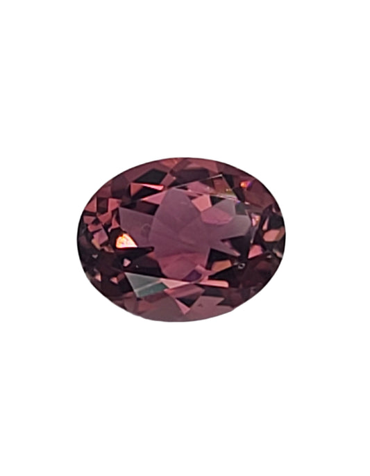 1.94ct ETW Pink Tourmaline Gemstone - Oval cut