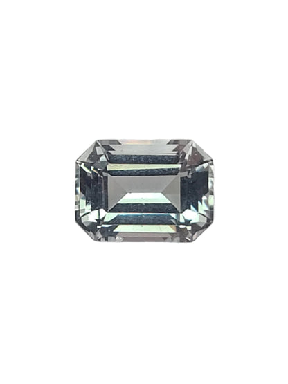 4.6ct ETW Natural Aquamarine Gemstone - Emerald Cut