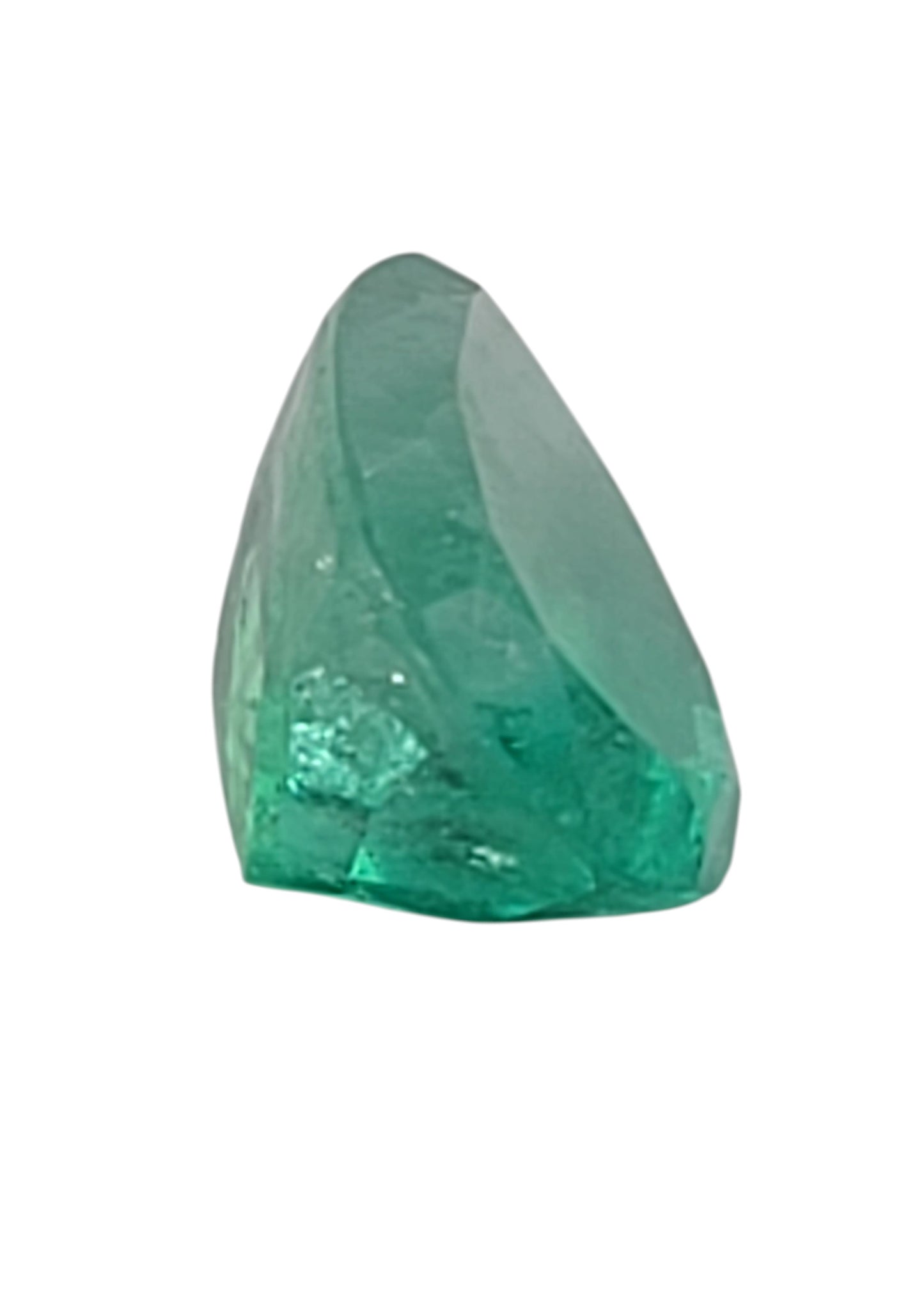 2.99ct ETW Natural Emerald Gemstone – Pear Cut