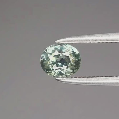 0.59ct ETW Earth-Mined Color Change Sapphire – Oval Cut, Unheated