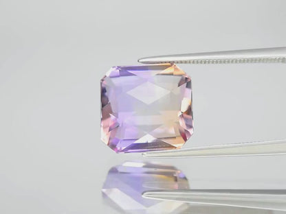 8.12ct ETW Ametrine Gemstone – Octagon Rose Cut