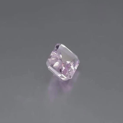 3.03ct ETW Earth-Mined Lavender Tint Pink Kunzite – Octagon Cut