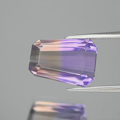 8.44ct ETW Ametrine Gemstone – Fancy Cut