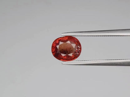 1.54ct ETW Color Change Sapphire Gemstone - Oval Cut - Unheated - DISCOUNTED
