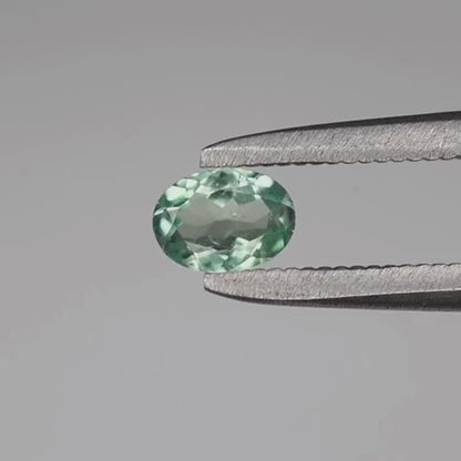 0.21ct ETW Green Alexandrite Gemstone – Oval Cut
