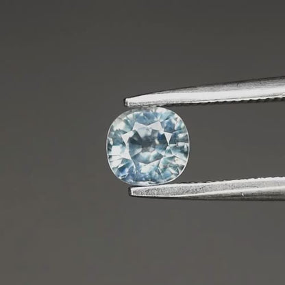 0.60ct ETW Greenish Blue Sapphire – Cushion Cut