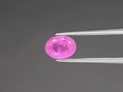1.38ct ETW Pink Sapphire Gemstone - Unheated - Tanzania
