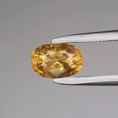 1.27ct ETW Color Change Garnet Gemstone – Oval Cut - DISCOUNTED