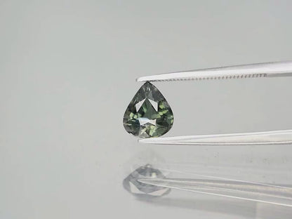 1.26ct ETW Green Tourmaline Gemstone – Pear Cut