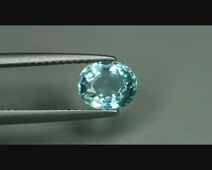 1.23ct ETW Earth-Mined Blue Aquamarine – Lustrous