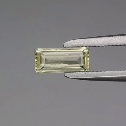 0.61ct ETW Color Change Diaspore Gemstone – Baguette Cut