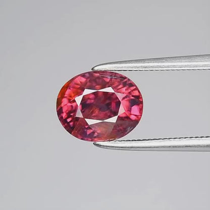 2.70ct ETW Earth-Mined Pink Zircon – Oval Cut, Unheated