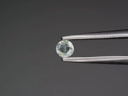 0.14ct ETW Green Alexandrite Gemstone – Round Cut - Russia